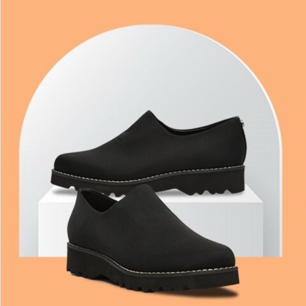 Donald Pliner Casha Black Slip On Loafer Size 7.5